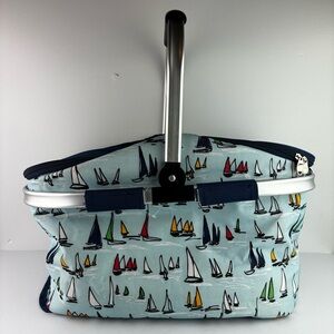 Coastal Collection Insulated Picnic Basket